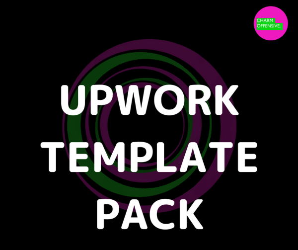 Charming Upwork Cover Letter Template Pack