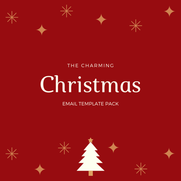 Charming Christmas Copy Template Pack
