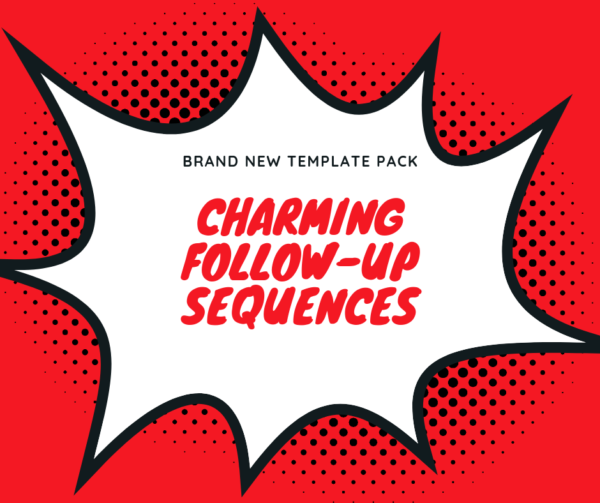 The Charming Cold Email Follow-Up Sequences Template Pack