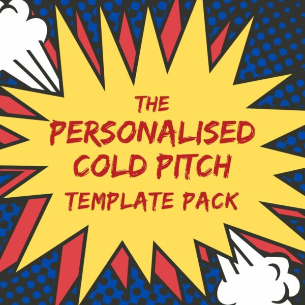 The Personalised Cold Pitch Template Pack